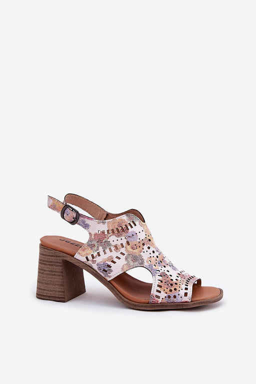 Heel sandals model 211363