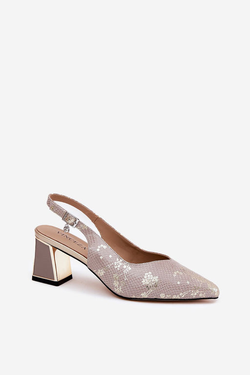 Heel sandals model 211372