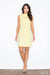 Elegant Retro Daydress with Sophisticated High Neck