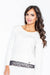 Luxe Lace-Detail Sweatshirt Top for Chic Elegance