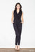 Luxe Viscose Jumpsuit with Side Pockets for Effortless Elegance