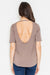 Stylish Asymmetrical Blouse with Eye-Catching Back Design