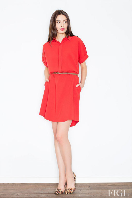 Chic Kimono Sleeve Dress with Concealed Fastenings - Fashionable, Functional, and Adaptable