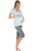 Comfortable Italian Dot Pattern Maternity and Nursing Pyjama Set