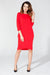 Chic Knit Daydress with Functional Hip Pockets - Tessita Collection