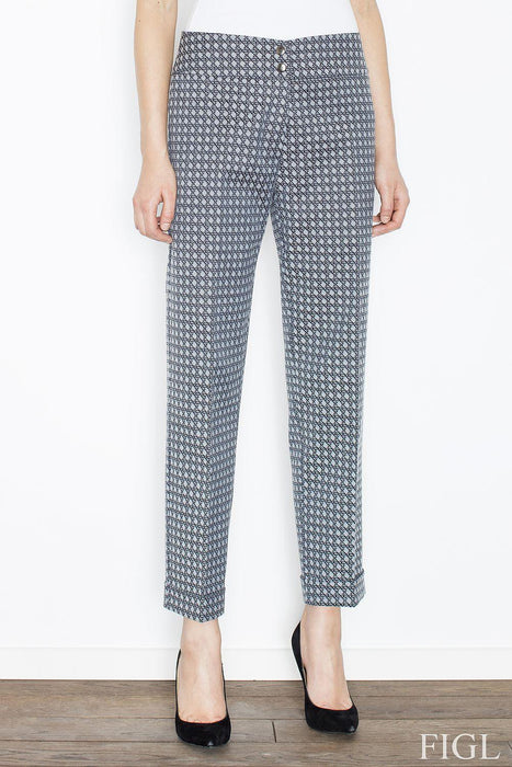 Chic Luxe Loose-Fit Ankle Pants for Effortless Elegance