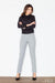 Sleek Side-Zip Straight Leg Trousers with Stylish Slits