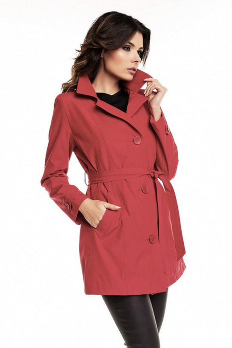 Sophisticated Autumn Trench Coat - Elegant Women's Outerwear