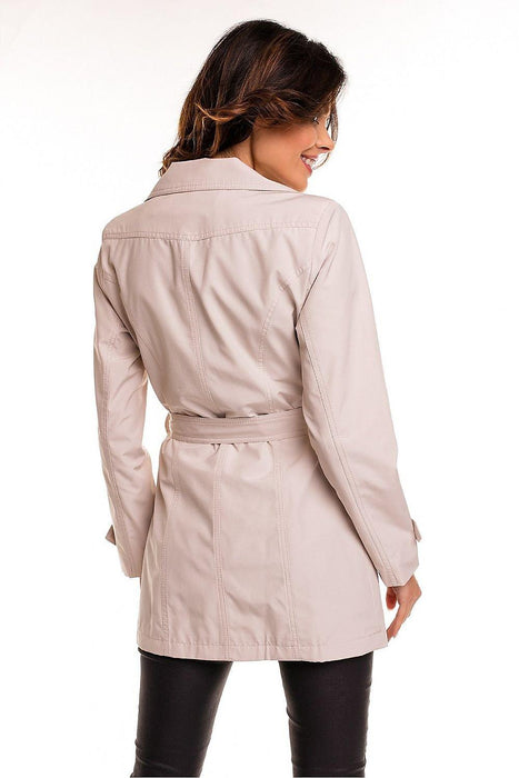 Sophisticated Autumn Trench Coat - Elegant Women's Outerwear