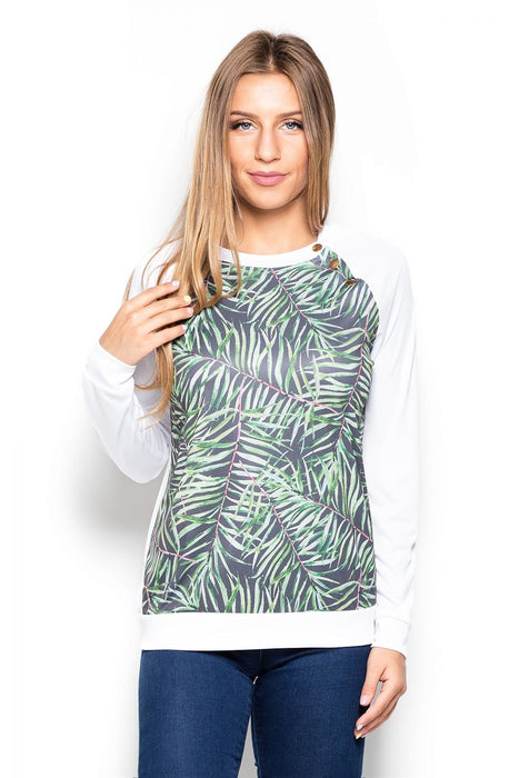 Vibrant Graphic Women's Pullover by Katrus