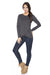 Raw Edge Knit Blouse - Effortless Chic for Every Occasion