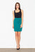 Elegant Sash-Detailed Pencil Skirt with Convenient Side Zip