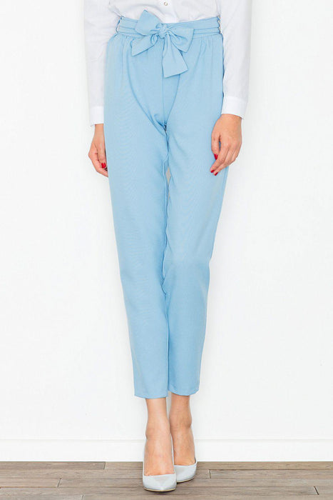 Sophisticated High-Waisted Trousers for Women with Stylish Accents