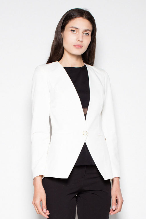 Venaton Slim-Fit Buttoned Jacket with Straight Cut