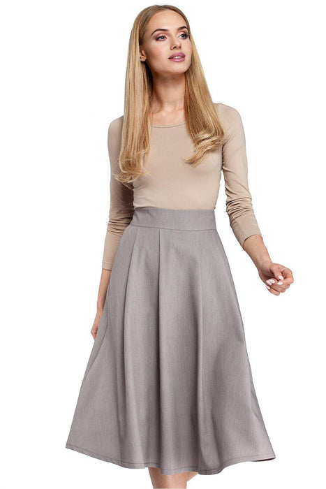 Elegant Flared Midi Skirt - The Perfect Choice for Any Occasion