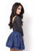 Chic Double Ruffle Mini Skirt - Flattering Waist Design (L/XL)