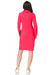 Tessita Vibrant Knit Dress: Sporty Elegance with Convenient Side Pockets