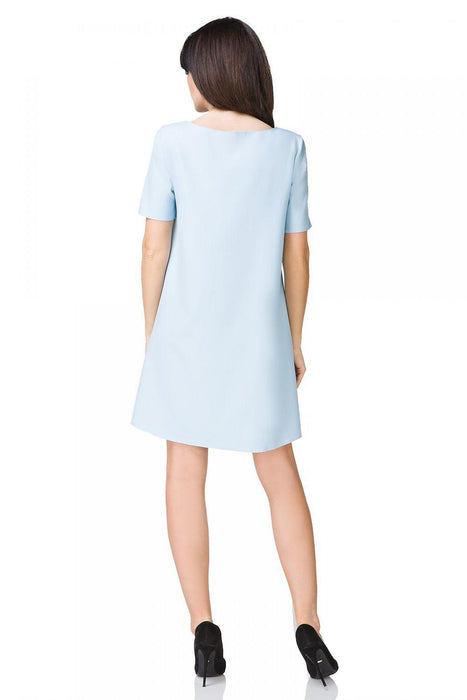 Chic Summer Trapeze Cocktail Dress - Effortless Elegance