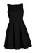 Elegant Figl Baby Doll Cocktail Dress with Plush Polyester Lining - Sizes S to XL