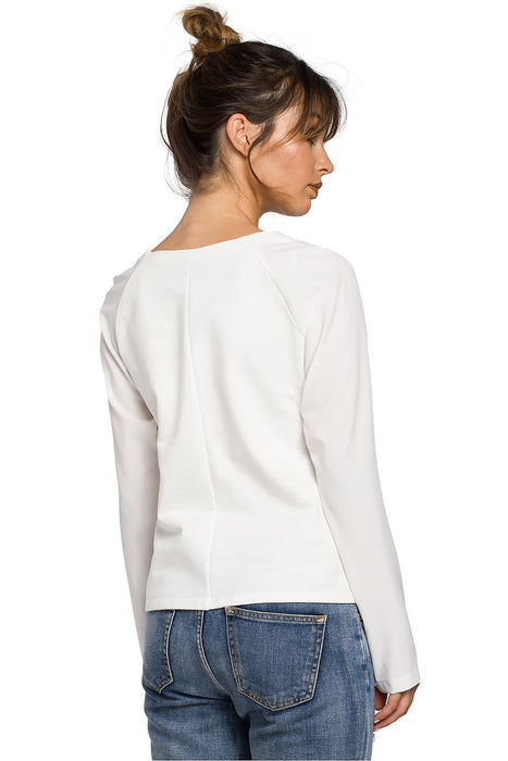 Chic Knitwear Sleeve Blouse for Effortless Elegance