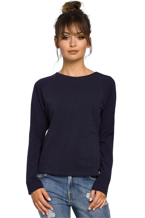 Chic Knitwear Sleeve Blouse for Effortless Elegance