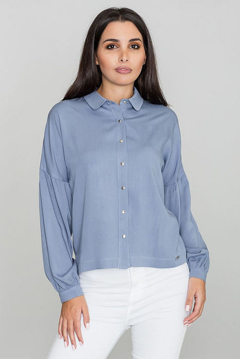 Kimono Sleeve Viscose Shirt