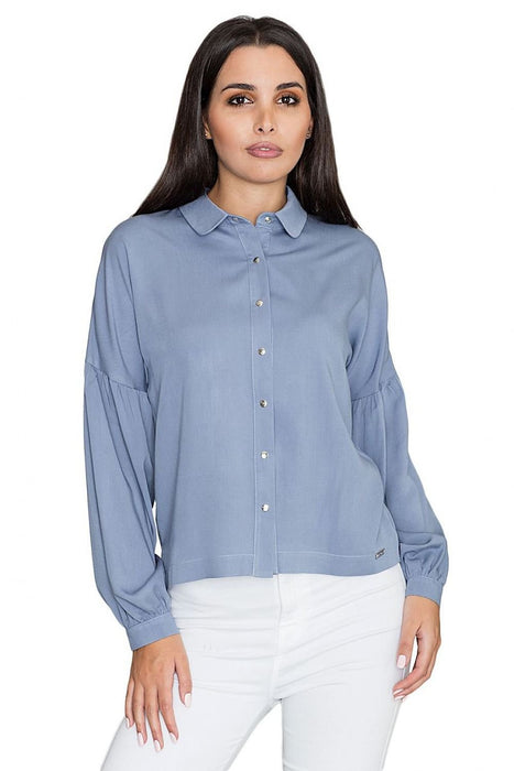 Kimono Sleeve Viscose Shirt