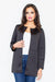 Chic Extended-Length Foam-Stitched Jacket for a Stylish Wardrobe Upgrade