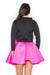 Chic Laser-Cut Flared Mini Skirt - Timeless Style