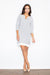 Effortlessly Chic Layered Sleeve Dress with Handy Pockets