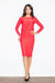 Elegant Boat Neck Midi Dress with Feminine Touches - Effortless Style