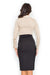 Chic High-Waist Pleated Pencil Skirt - Figl 5375