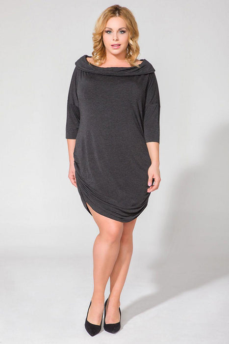 Chic Turtleneck Knit Dress for Effortless Daytime Elegance