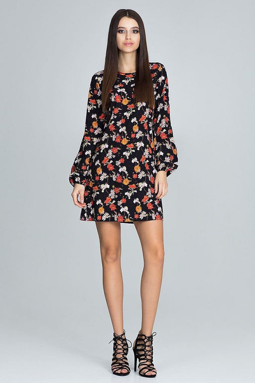 Charming Floral Day Dress