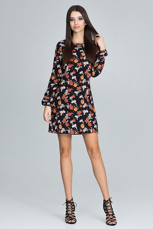 Charming Floral Day Dress