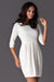 Chic 3/4 Sleeve Day Dress: Effortless Elegance for Any Occasion