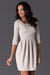 Elegant Daytime 3/4 Sleeve Dress by Figl