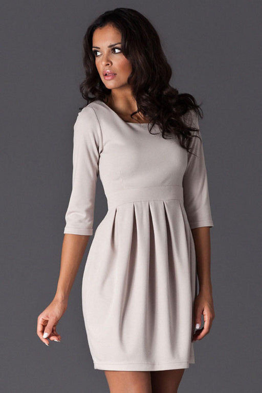 Daytime Elegance 3/4 Sleeve Dress by Figl