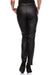 Eco-Leather Straight Leg Pants with Back Zipper & Pockets - Women's Trousers Style 35781 Moe