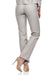 Eco-Leather Straight Leg Trousers with Chic Side Pockets - Women's Modern Style 35782 Moe