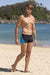 Sporty Striped Swim Trunks - Exclusive Marko Collection