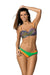 Vibrant Push-Up Bikini Set - Enhance Your Beach Style