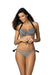 Mocha Elegance Push-Up Bikini - Stylish European Swimwear