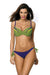 Butterfly Print Push-Up Bikini - European Elegance