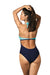 Elegant Tulle-Sided Monokini Swimsuit with Push-Up Cups - Model 80158 Made in EU - Stylish Beachwear for the Modern Woman