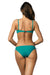 Elegant Swimwear Set with Adjustable Straps and Chic Brooch Accent