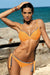 Stylish Plunge Luxe Adjustable Bikini Set - Customizable Swimwear with Supportive Lift