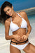 Stylish Push-Up Swimwear Set with Chic Straps and Quick-Dry Material