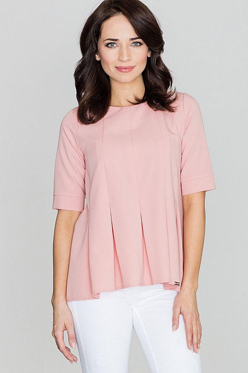 Sophisticated A-Line Draped Top