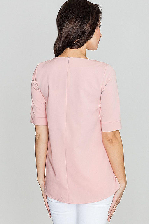 Sophisticated A-Line Draped Top